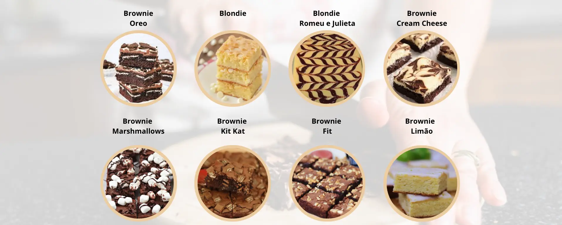 Receitas brownie parte 2